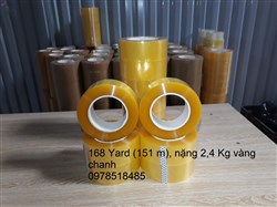 168 Yard (151 m), Nặng 2,4 Kg Vàng Chanh
